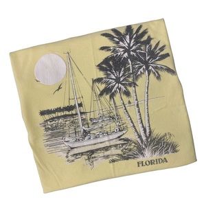 Vintage Florida T-Shirt XL Unisex Palm Tree Beach Graphic Tee